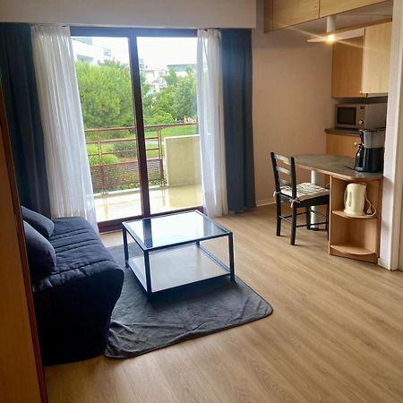 La Rochelle Minimes - Studio Meuble Avec Piscine Esterno foto