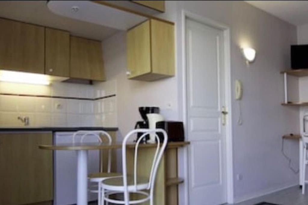 La Rochelle Minimes - Studio Meuble Avec Piscine Esterno foto