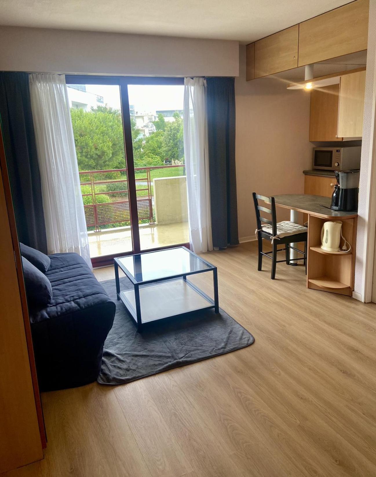 La Rochelle Minimes - Studio Meuble Avec Piscine Esterno foto